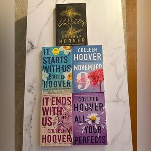 Black and Blue Accents Coffee Table Books